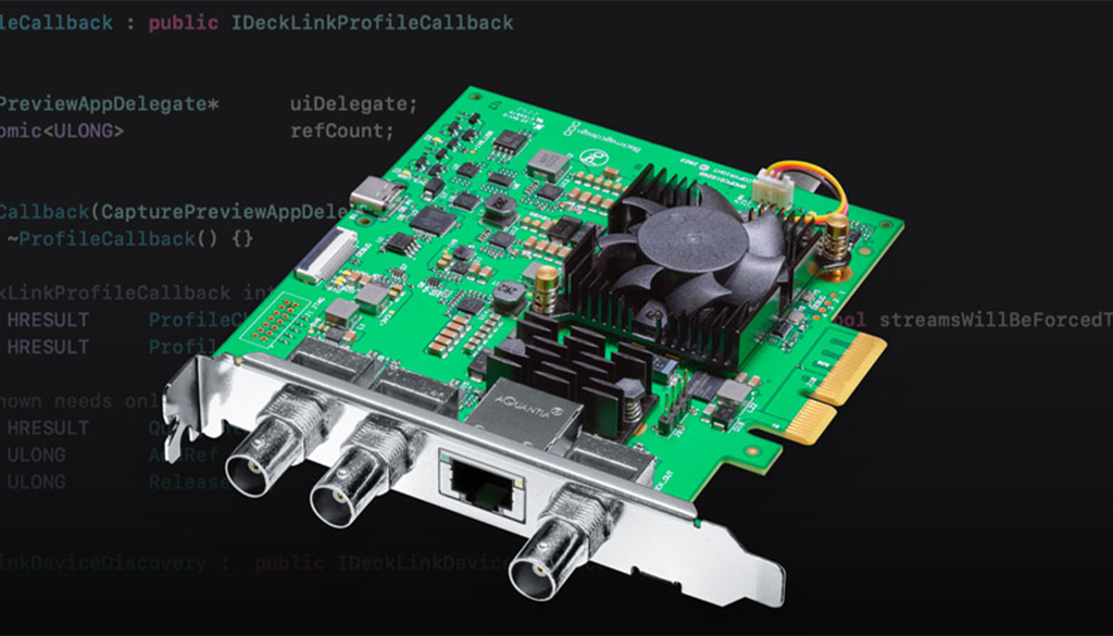 Blackmagic DeckLink IP 100G