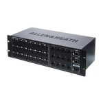 Espansore audio Allen & Heath AR2412 AudioRack 24x12 I/O per mixer SQ, AHM, Avantis e Qu