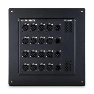 Espansore audio Allen & Heath DX164-W 16x4 I/O montabile a parete per mixer SQ, AHM, Avantis e dLive