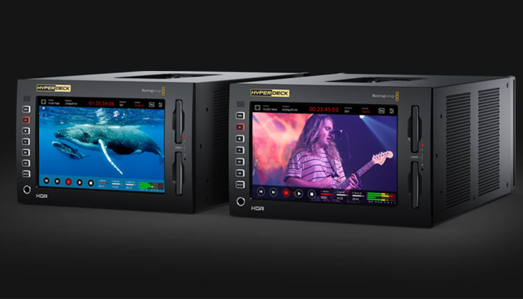 HyperDeck Extreme 8K HDR per acquisizione video