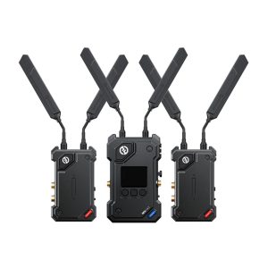 Hollyland COSMO C2 2TX+1RX Sistema di Trasmissione Wireless SDI/HDMI Kit 2 Trasmettitori e 1 Ricevitore