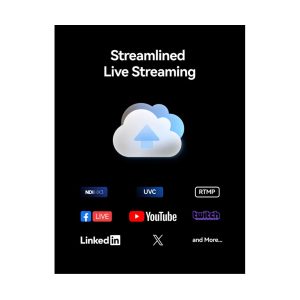 Hollyland COSMO C2 2TX+1RX Sistema di Trasmissione Wireless SDI/HDMI Kit 2 Trasmettitori e 1 Ricevitore