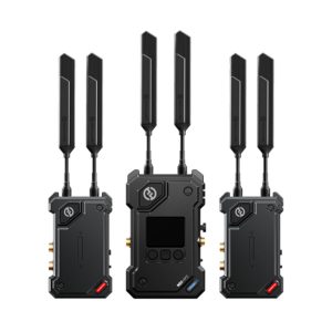 Hollyland COSMO C2 2TX+1RX Sistema di Trasmissione Wireless SDI/HDMI Kit 2 Trasmettitori e 1 Ricevitore
