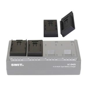 Piastra di ricarica Swit KA-C10I per caricabatterie (batterie JVC SSL-JVC50 e SWIT S-8i50 / S-8i75)