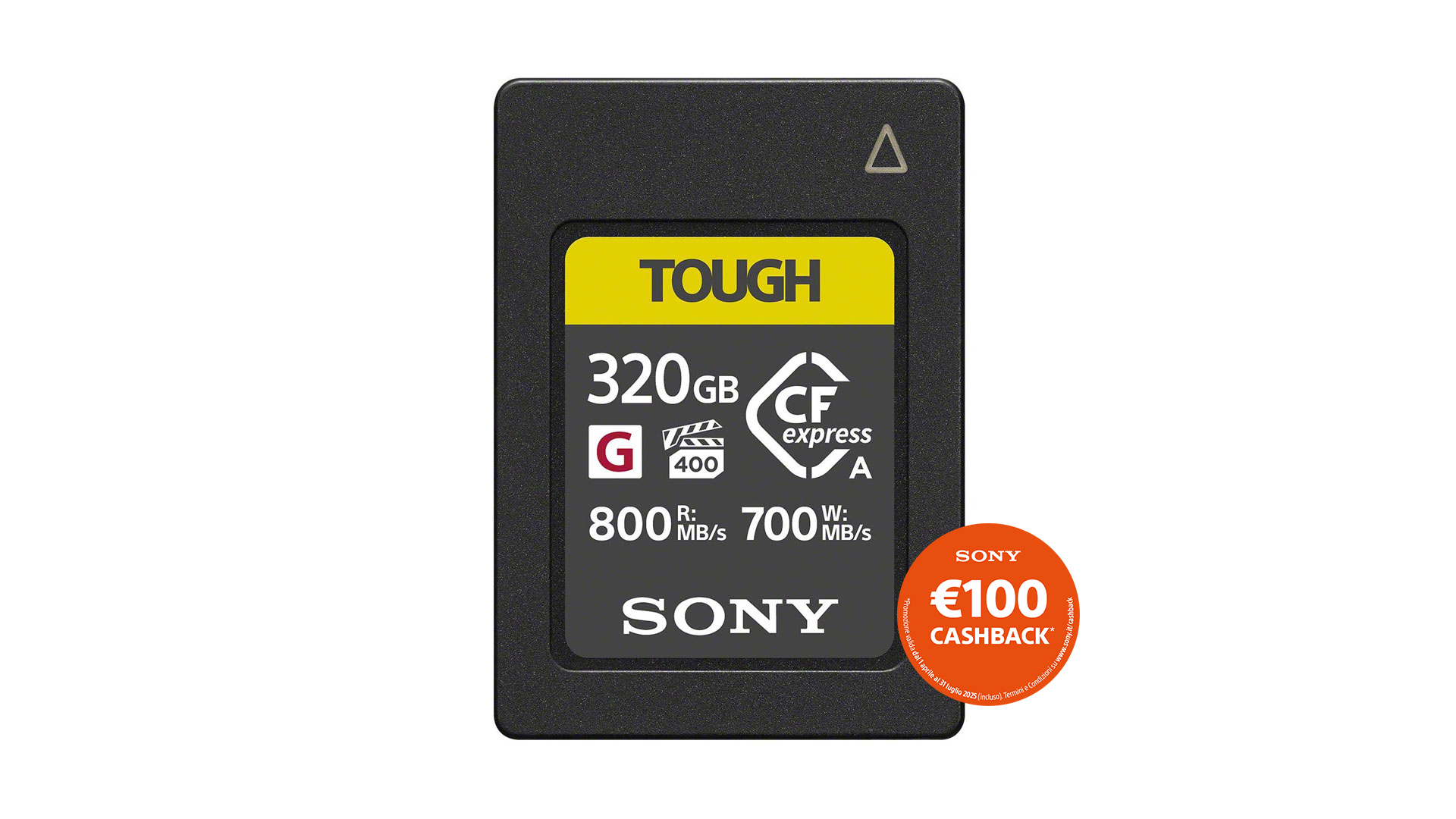 Scheda di memoria Sony CFexpress Tough Type A 320 GB