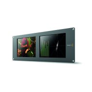 Blackmagic SmartScope Duo 4K 2 doppio monitor 6G-SDI per produzioni in studio e in location
