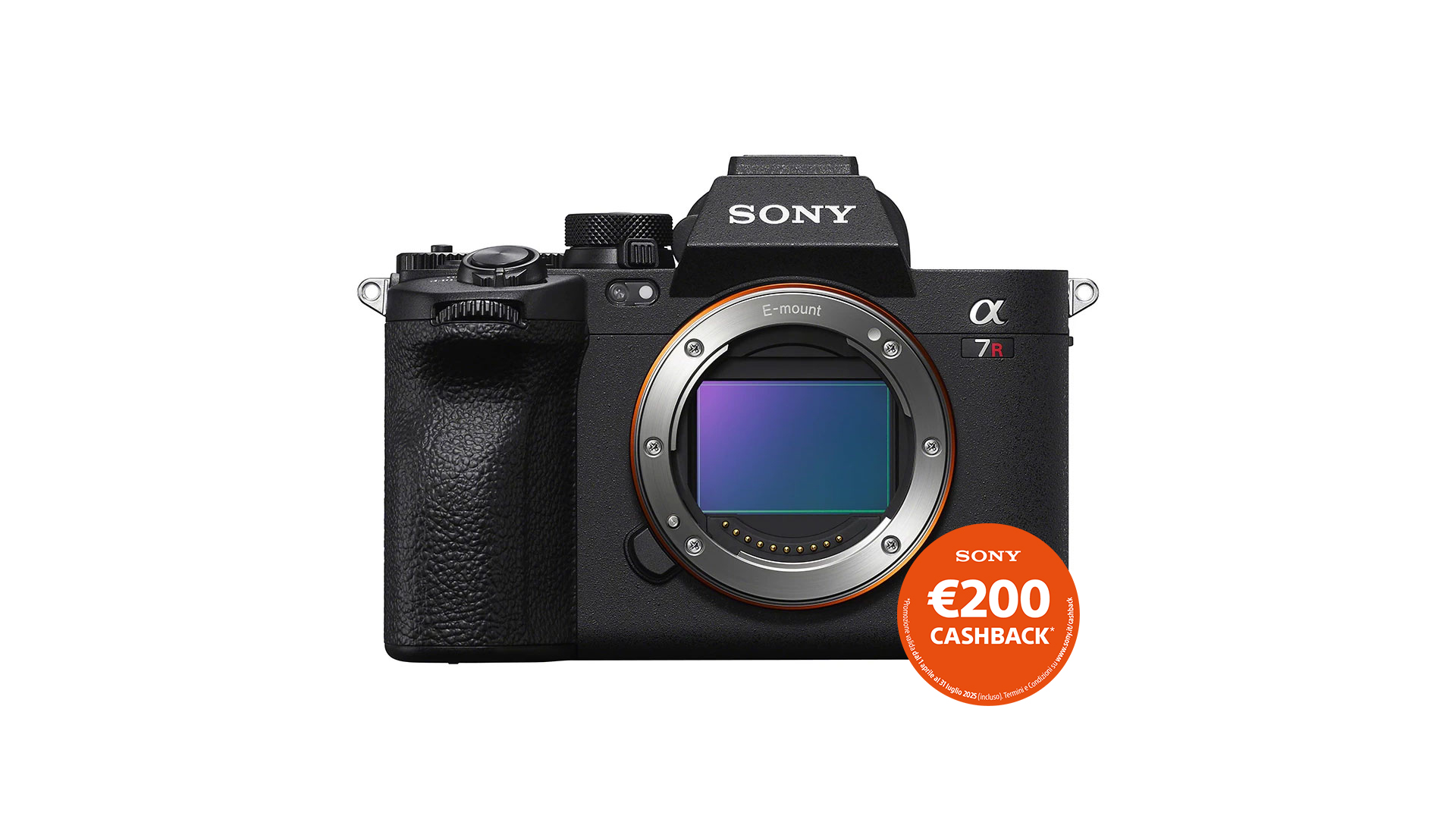 Sony Alpha A7R V full-frame da 62.5 Megapixel - fotocamera