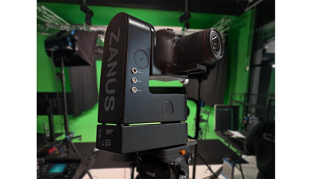 Kit PTZ Canon EOS C80 con Zanus Paulinho e RoboStick Sistema Robotizzato Pan Tilt