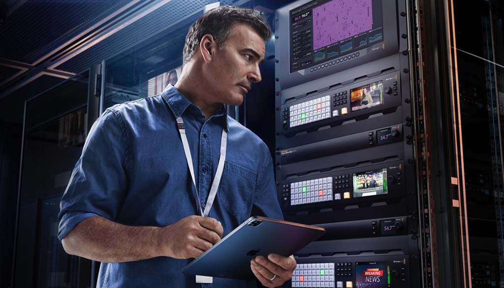 Blackmagic ATEM 4 M E Constellation 4K Plus Switcher Per La Produzione Dal Vivo 07