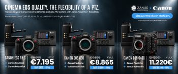 Promo Canon EOS R5 / C80 / C400 + Zanus Paulinho + Zanus Robostick ENG