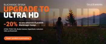 Blackmagic Promo Upgrade to Ultra HD ITA