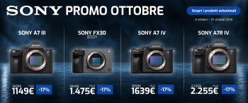 Sony Promo Ottobre ITA