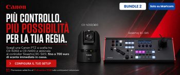 Canon Promo Bundle CR-N350 / CR-N400 + RC-SK5 Controller 1440 X 600 ITA