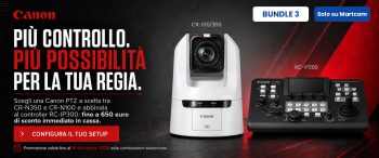 Canon Promo Bundle CR-N300 / CR-N100 + RC-IP300 Controller 1440 X 600 ITA