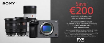 Sony Promo Bundle camera + ottica 1440 X 600 ENG