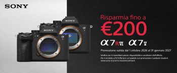Promo Sony A7R VI / A7 V ITA