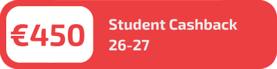 EUR 450 Sony Student Cashback