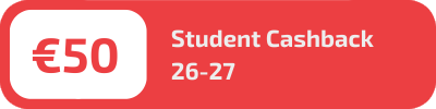 EUR 50 Sony Student Cashback