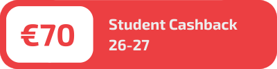 EUR 70 Sony Student Cashback