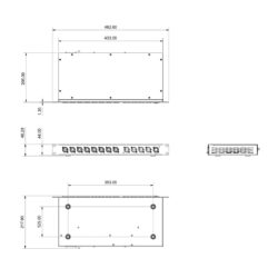 Espansore audio Allen & Heath AR84 8x4 I/O per sistemi SQ, Qu, Avantis e AHM