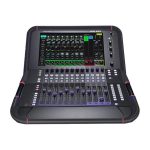 Mixer audio digitale compatto Allen & Heath AVANTIS SOLO con 12 Fader su 6 Layer Fpga interno 96Khz