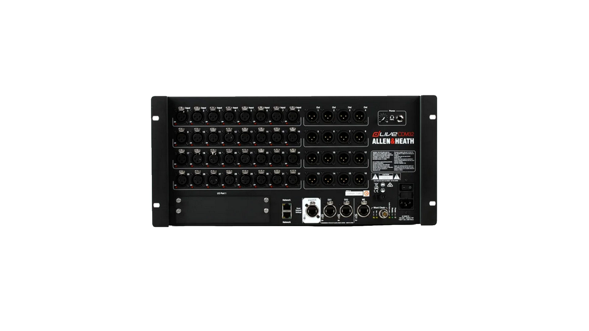 Mixer audio digitale Allen & Heath DLIVE-CDM32 MixRack a 128 canali
