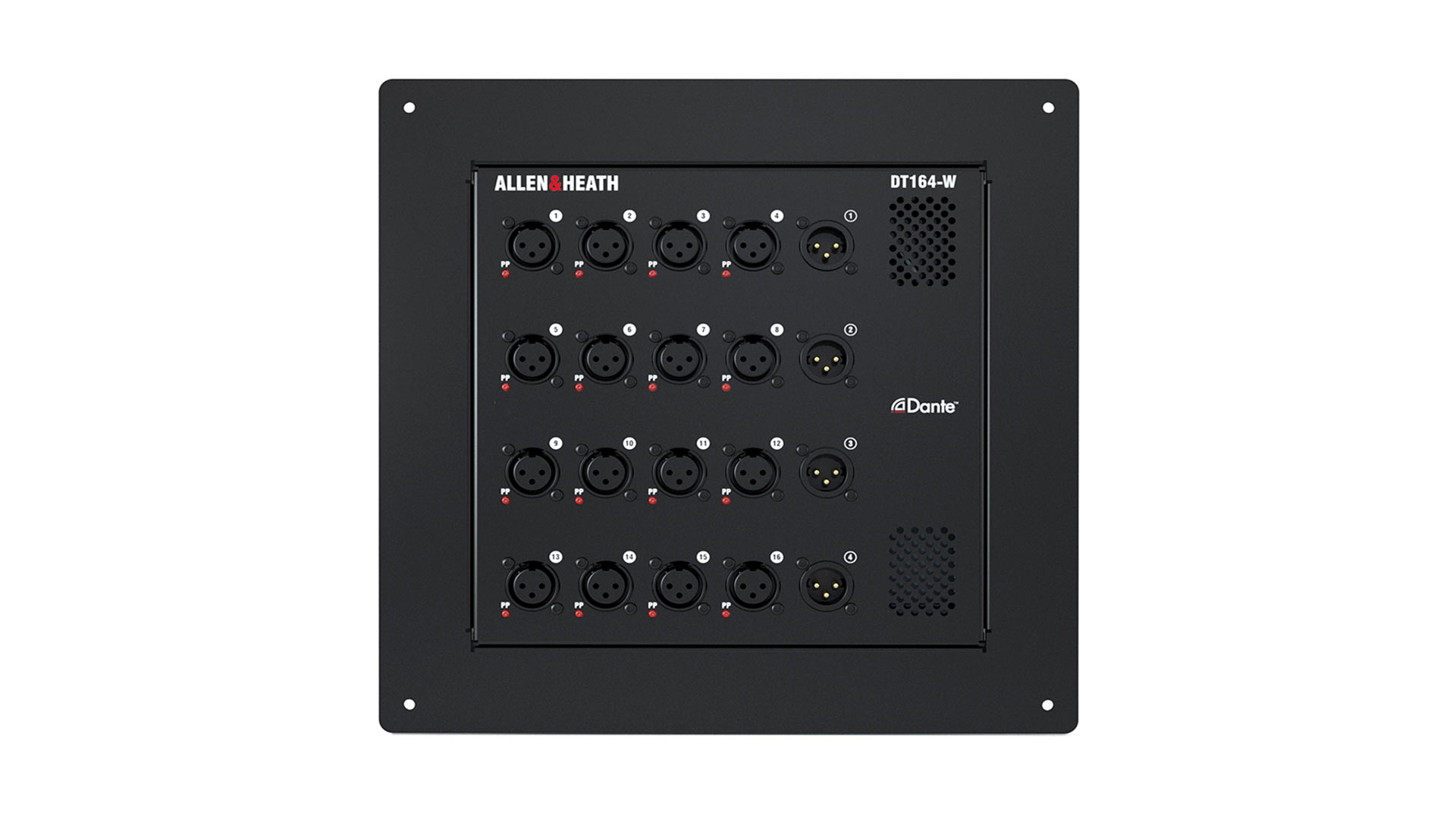 Espansore audio Allen & Heath DT164-W Dante con 4 uscite XLR per ACE Backstage 174SLBK