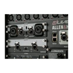 Scheda Allen & Heath fibreACE 128x128 canali per dLive e Avantis
