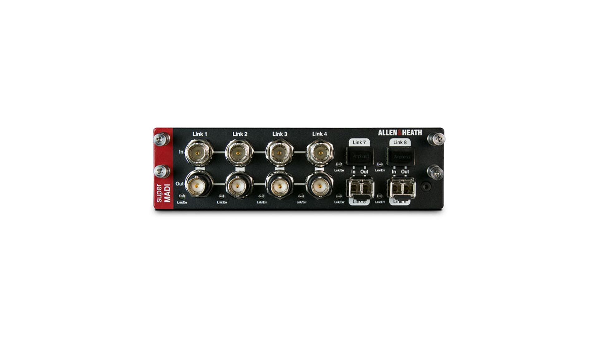 Scheda Allen & Heath superMADI 128 canali per dLive e Avantis