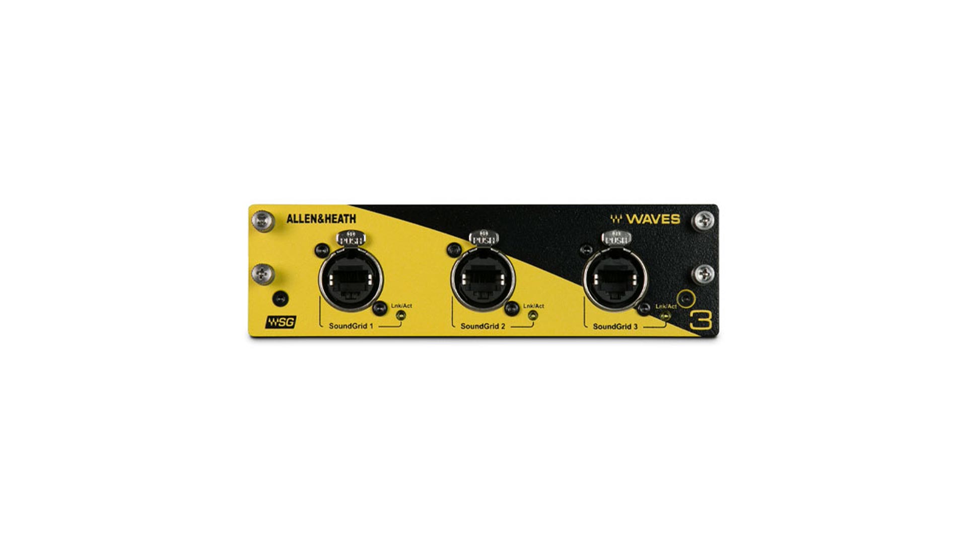 Scheda Allen & Heath Waves V3 SoundGrid 128 canali per dLive e Avantis