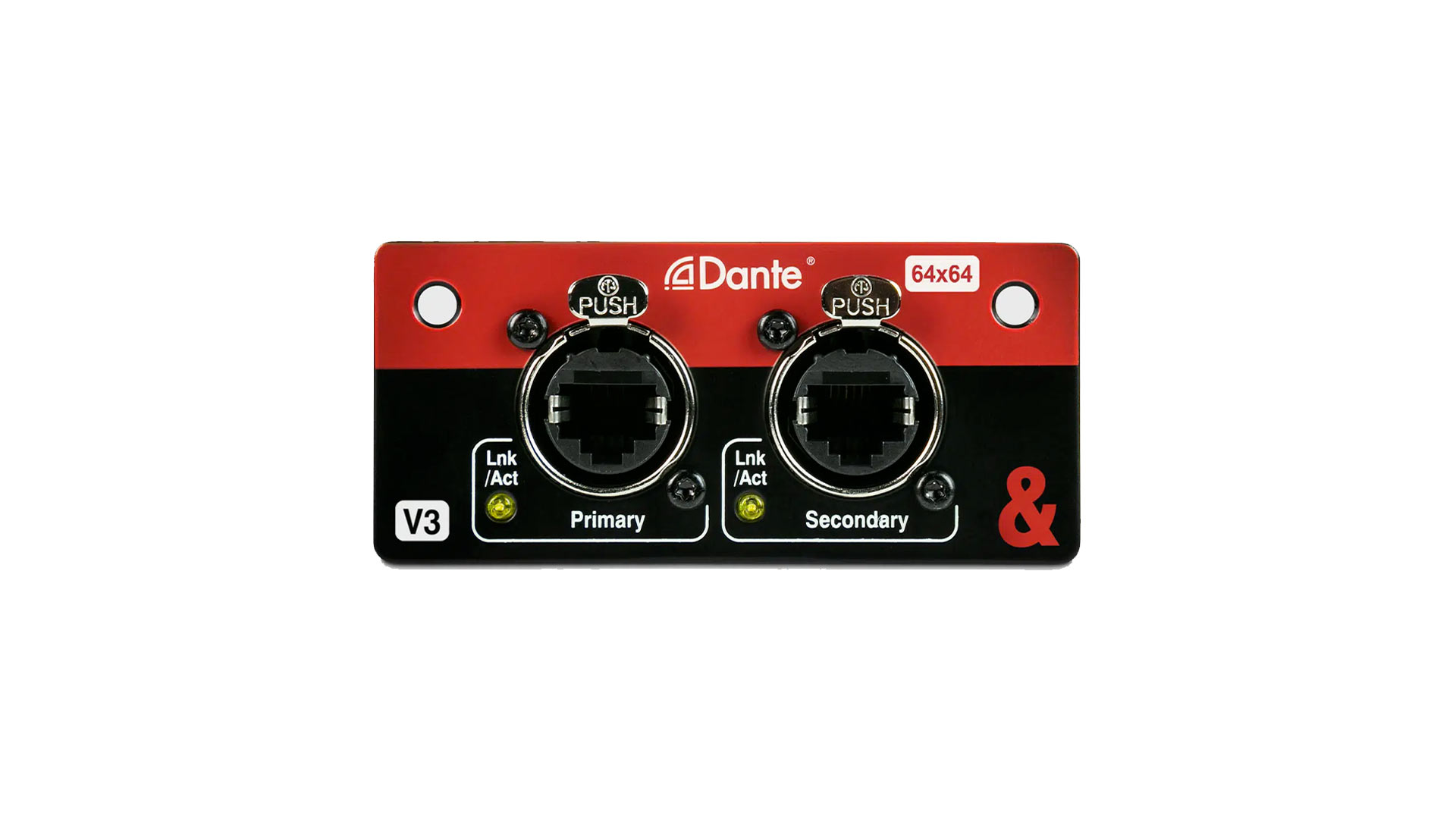 Scheda Allen & Heath SQ Dante 64x64 canali per mixer SQ e processori AHM