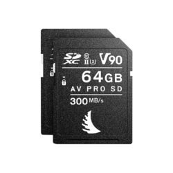 AVP064SDMK2V90X2_Angelbird_Scheda di memoria SD Angelbird AV Pro 64 GB UHS-II V90 (2 pezzi)