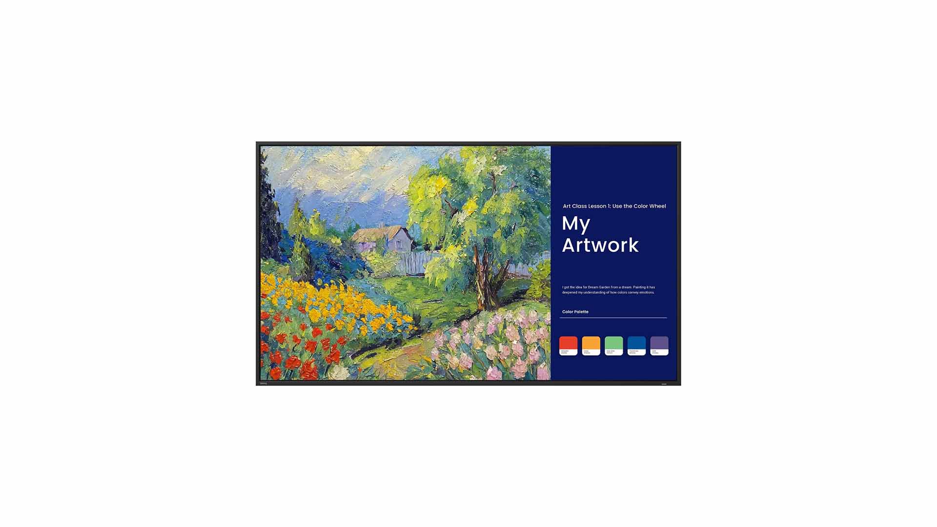 BenQ SL5504 Pantone Validated Digital Signage 4K UHD Da 55 500 Nit A Parete Da Interno
