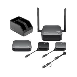Sistema de Conferencia Inalámbrico BenQ InstaShow VS25 para Reuniones Híbridas