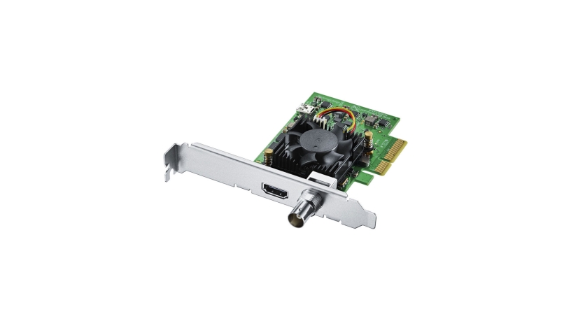 BDLKMINIREC4K_BLACKMAGIC_DeckLink Mini Recorder 4K Blackmagic - scheda di acquisizione con slot PCIe SDI 6G