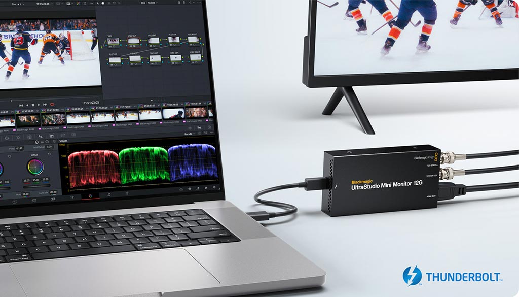 Blackmagic UltraStudio Mini Recorder 12G Interfaccia di Acquisizione Thunderbolt 4