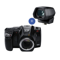 CINECAMPOCHDEF06PEVF_Blackmagic 6K Pro Pocket Cinema Camera con mirino elettronico (EVF)