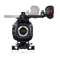 Blackmagic URSA Cine 12K LF con EVF Viewfinder - Videocamera Full Frame con Kit di montaggio EVF 2