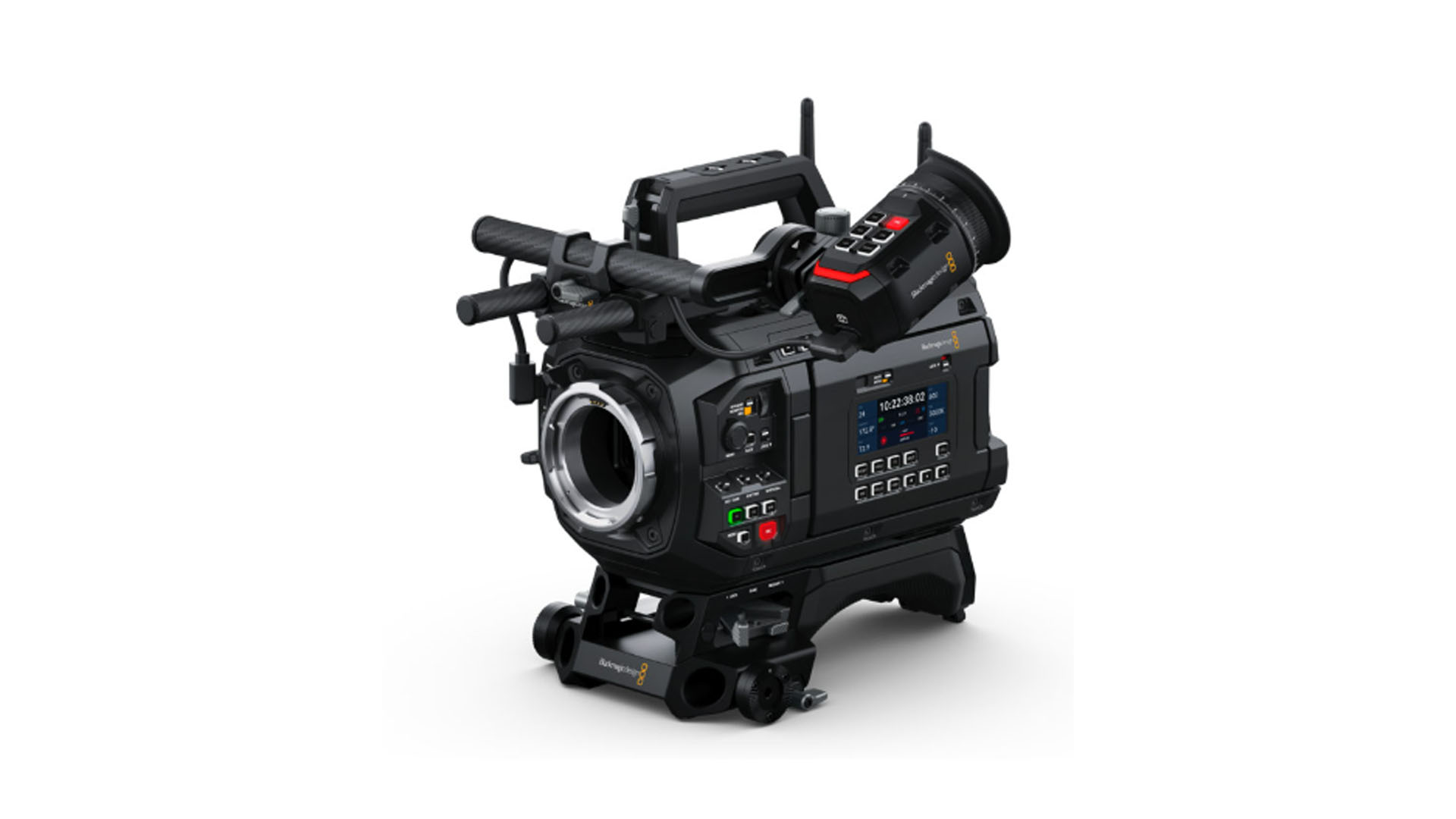 Blackmagic URSA Cine 12K LF con EVF Viewfinder - Videocamera Full Frame con Kit di montaggio EVF 3