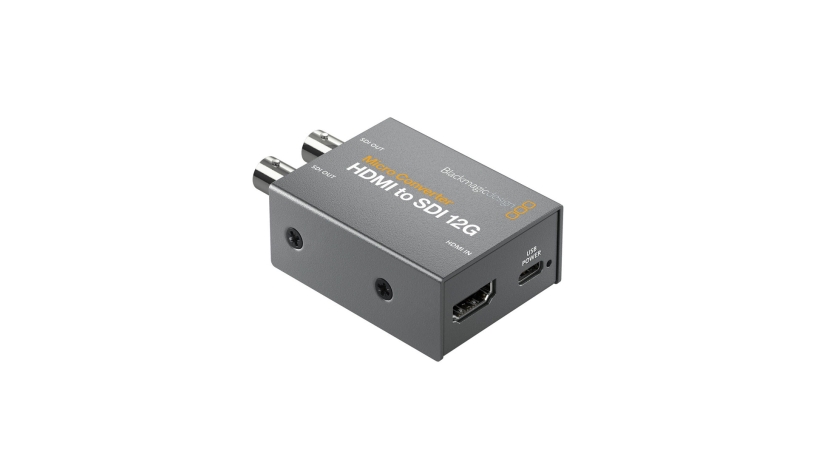 Blackmagic Design Micro Convertitore da HDMI a SDI 12G con alimentatore