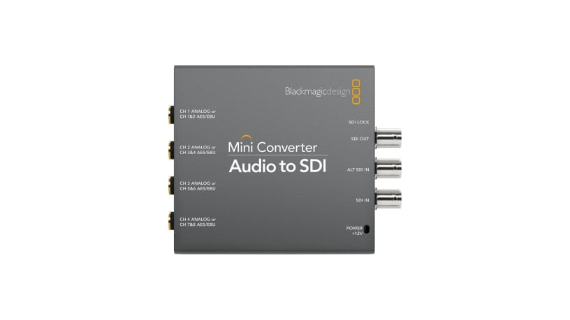 CONVMCAUDS2_BLACKMAGIC_Mini Convertitore da audio a 3G / HD / SD-SDI