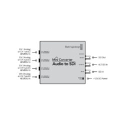 CONVMCAUDS2_BLACKMAGIC_Mini Convertitore da audio a 3G / HD / SD-SDI