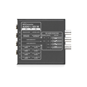 CONVMCAUDS4K_BLACKMAGIC_Mini Convertitore audio a SDI SD, HD, UHD 4K e DCI 4K