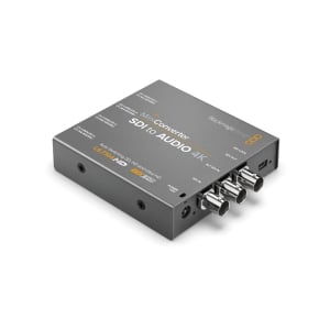 Mini Convertitore SDI a audio 4K per mixer audio, deck broadcast analogici e monitor