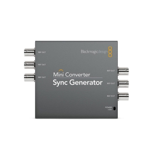CONVMSYNC_BLACKMAGIC_Mini Convertitore Sync Generator - generatore di sincronizzazione con 6 uscite video