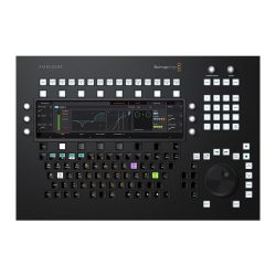 Blackmagic Fairlight Console Audio Editor Dashboard für die Audiobearbeitung