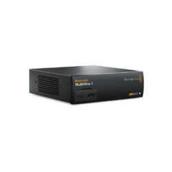 HDL-MULTIP6G/04_BLACKMAGIC_Blackmagic MultiView 4 sistema di monitoraggio SDI Sistema de monitorización SDI Blackmagic MultiView 4
