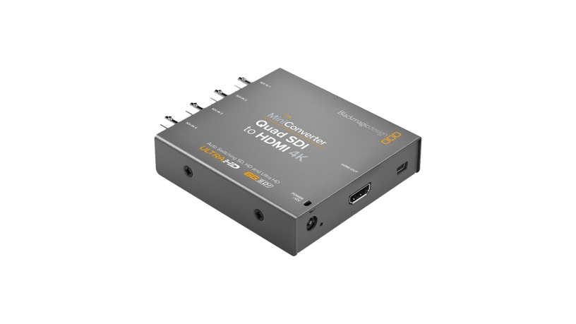 Mini Convertitore Quad da SDI a HDMI 4K