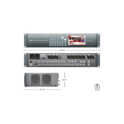 SWATEMPSW2ME4K_BLACKMAGIC_Blackmagic ATEM 2 M/E Production Studio 4K switcher per produzione live