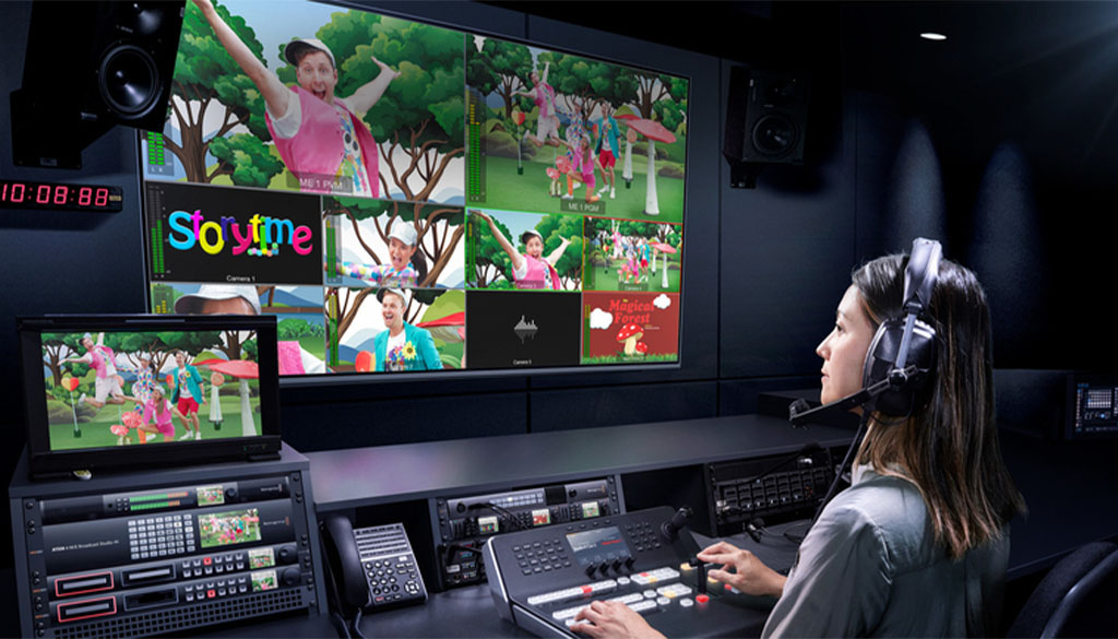 Blackmagic ATEM 4 M/E Broadcast Studio 4K – switcher per produzione live